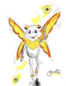 Y – Yelli, die gelbe MYCKS-Elfe